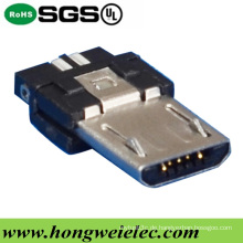 Super dünner Typ männlicher 5pin Mikro-USB-Verbindungsstück